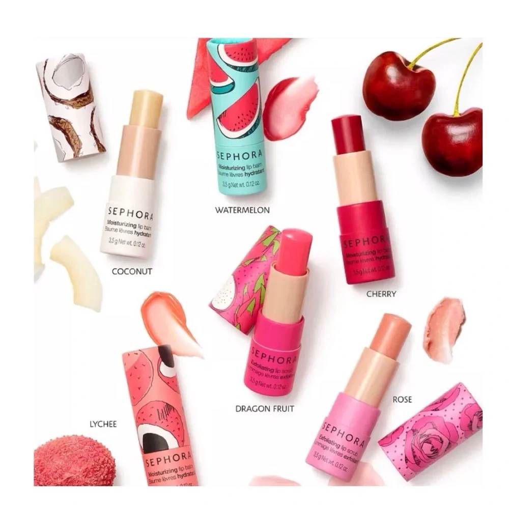 Sephora Original Moisturizing Lip Balm- 8HR Hydrating Treatment (Coconut) (NWT)